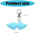thumbnail image 3 of Lip Balm Keychain Caps Fashionable Key Holder Functional Key Jewelry Plastic Texture Perfect for Women and Girls, 3 of 8