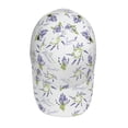 thumbnail image 5 of Lsque Lavender Flowers Baseball Cap Trucker Low Profile Hat Golf Dad Hat Adjustable Original Classic Unconstructed Plain Cap Men Women, 5 of 9