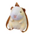thumbnail image 1 of Mochila de peluche de capibara, mochila escolar creativa y de moda para niños y niñas. beige, 1 of 9