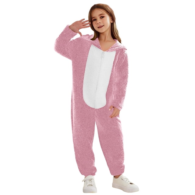 Pyjama d'Halloween pour Enfants Chaud Ensemble de Pyjama Parent-Enfant d'Halloween avec Capuche Imprimée Pyjama d'Halloween Assorti