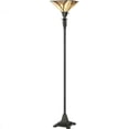 thumbnail image 1 of Quoizel Asheville Torchiere in Valiant Bronze, 1 of 2