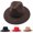 Gray, variant on British Style Jazz Cap Breathable Wearproof Pure Color Fedora Hat for Daily Wear