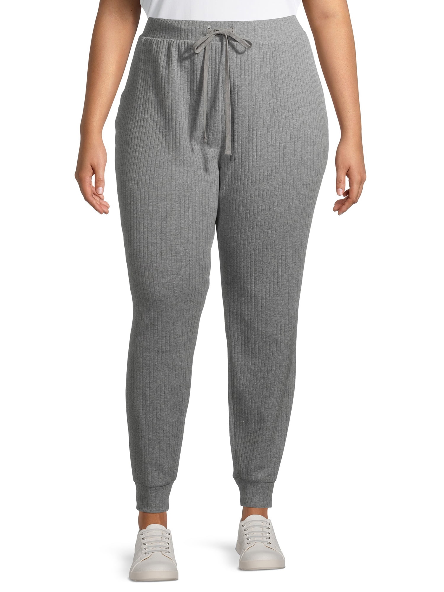 ribbed joggers womens