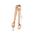 thumbnail image 2 of Tongs mini azúcar accesorios de acero inoxidable de 4,3 pulgadas (rosa) Plata 5pcs, 2 of 7