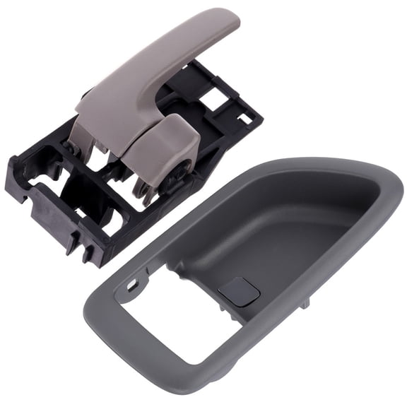 ECCPP Door Handles Interior Inside Inter Front Rear Passenger Right Side for 2001-2007 for Toyota Sequoia Gray 2pcs