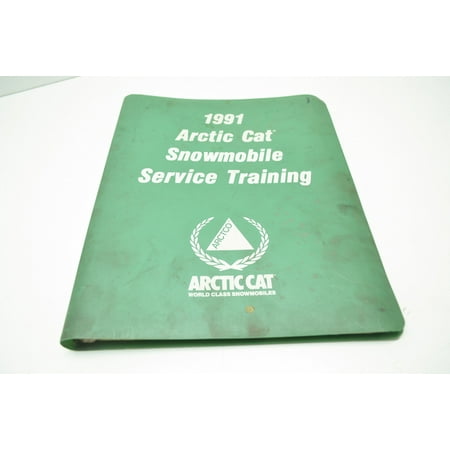 Car Service Manual - Arctic Cat Manual22-3 1991 Snowmobile Service Training Manual QTY 1