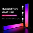 thumbnail image 3 of RGB Light Bar, 10" LED Light Bar, 16 Million colors, APP Control USB Powered, Color Changing TV Backlight, Ambient Lighting for Desk, PC, Gaming, Party, 2 Pack, 3 of 7