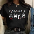 thumbnail image 3 of Camiseta de dibujos animados de Disney para mujer, ropa informal de manga corta, transpirable, con estampado de villanos y reina, para verano, 3 of 5