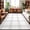Gray, variant on Pink Line Plaid Washable Round Area Rug 3 ft, Vintage Boho Checkered Texture Soft Non Slip Rugs Stain Repellent Indoor Felt Carpet for Living Dining Room Bedroom Home Office