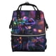 thumbnail image 1 of Fotbe Glowing Chameleon Fantasy Art Mochila Maternidad - Lona de Sarga Impermeable, Mochila de Pañales de Gran Capacidad con Múltiples Bolsillos y Correas Ajustables, 1 of 6