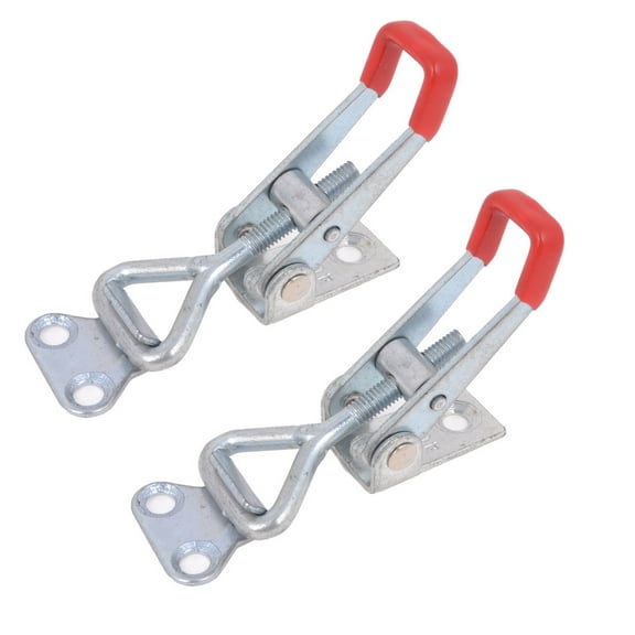Uxcell Cover Lever Door Button Design Metal 100Kg Toggle Clamp BRH 4001 Plastic 2pcs