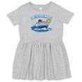 thumbnail image 3 of Inktastic It's My First Cruise Girls Toddler Dress, 3 of 5