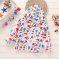 thumbnail image 5 of UAYOTSE Little Girls Cute Cartoon Animal Print Hooded Zip Jacket Lightweight Casual Outerwear for School Daily Wear,Sizes 7-8 Years, 5 of 5