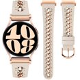 thumbnail image 1 of Correa de reloj Minyee Leather para Samsung Galaxy 7/6/5/4/FE/Active 2, 1 of 6