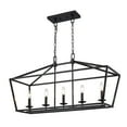 thumbnail image 2 of Trans Globe Lighting 10263 ASL Lacey 5 Light 36" Wide Taper Candle Linear Chandelier -, 2 of 7