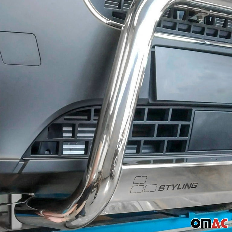 Omac Bull Bar Front Bumper Grill Guard Fits Dodge Journey 2011 2015 S. Steel