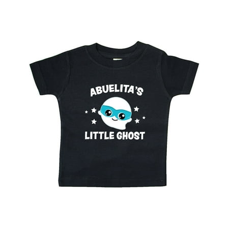 

Inktastic Cute Abuelita s Little Ghost with Stars Gift Baby Boy T-Shirt