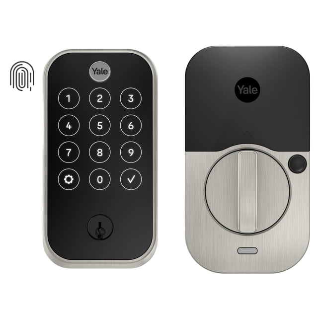 Cerradura Yale Assure Lock 2 Touch Wi-Fi con Huella Digital Acabado Níquel Satinado