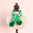 thumbnail image 4 of Bufanda para mascotas, bufanda de vacaciones, invierno, manténgase caliente para su mascota, regalo para el propietario de la mascota, S, árbol de navidad de felpa Feliz Sencillez, 4 of 5