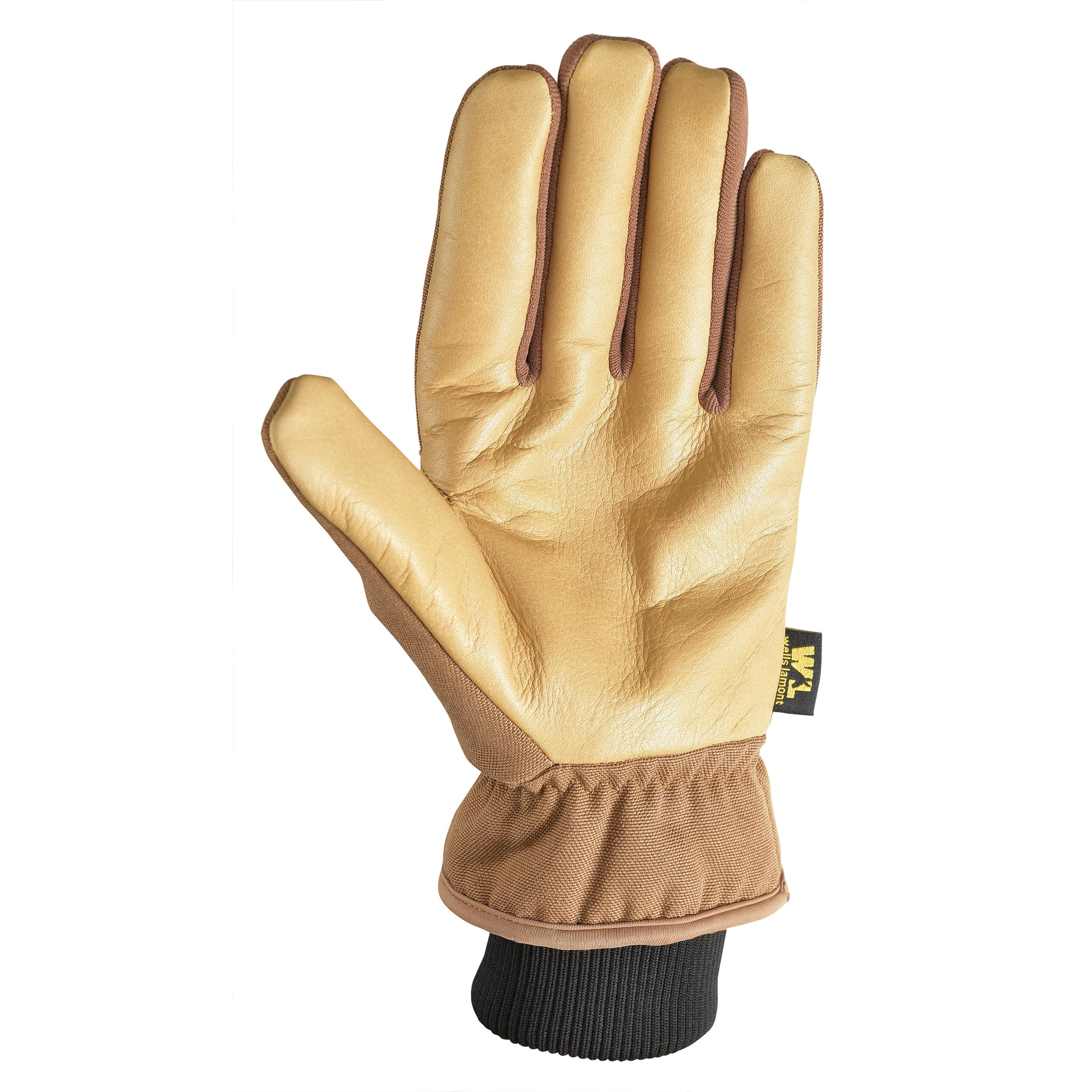 Wells Lamont Men's Winter Gloves Small Water Resistant Leather