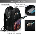 thumbnail image 4 of Fotbe Forest Koala Mochila con Estampado y Puerto USB para Hombre y Mujer, Mochila Antirrobo, Mochila de Viaje, Mochila Escolar, Mochila Universitaria, 4 of 7