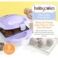 thumbnail image 2 of Babycakes Mini Maker Cake Pop, 9, Purple, 2 of 7
