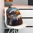 thumbnail image 3 of Lukts Bald Eagle Pilot Pattern 15 Inch Student Backpack, Waterproof Laptop Backpack with Adjustable Shoulder Straps, Lightweight Travel, Campus Backpack, Unisex, 3 of 6