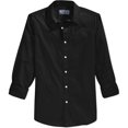 thumbnail image 1 of American Rag Basic LS Button Up Shirt para hombre, negro, pequeño, 1 of 1