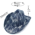 thumbnail image 2 of Fashion Flat Top Sequin Cowboy Hat For Outdoor Travel And Street Style Dress Wear, 2 of 7