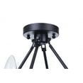 thumbnail image 2 of Craftmade Lighting - Larrson - 6 Light Semi-Flush Mount-Flat Black Finish, 2 of 9