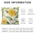 thumbnail image 6 of JEUXUS Set of 2 Summer Pillow Covers Home Sweet Home Hello Sunflowers Floral Throw Pillow Covers Sunflower Pillows Summer Decor Cushion Case for Home, 6 of 6