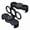 Black, variant on 360 Rotation Finger Ring Stand for Phone Dual Loop Folding Mobile Holder Desktop Clip Lazy Bracket