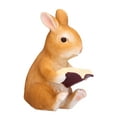 thumbnail image 3 of Resin Animal Figurines, Simulation Rabbits Ornament Vivid Fine Workmanship  Interesting  For Living Room For Garden For Outdoor, 3 of 8