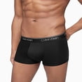 thumbnail image 4 of Calvin Klein Micro Stretch Low Rise Trunks 3-Pack Black 1 L (36"-38"), 4 of 6