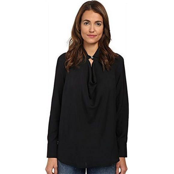 Vivienne Westwood Women's Drape Shirt, Black, 42 (US 6)