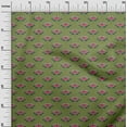 thumbnail image 2 of oneOone Cotton Flex Fabric Lotus Block Print Fabric BTY 40 Inch Wide, 2 of 4