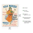 thumbnail image 2 of Kola Marque - France Apéritif Wine - Vintage French Advertising Poster by Jules Chéret c.1895 - Master Art Print 10in x 14in, 2 of 4