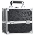 thumbnail image 1 of Organizador portátil MAKEUP Train Case FRENESSA con candado, color negro, 1 of 7