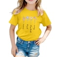 thumbnail image 1 of T-shirt Décontracté pour Enfants Imprimé Jour T-Shirt (1y 13y), 1 of 3