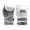 Silver, variant on Cleto Reyes Hero Double Loop Boxing Gloves for Men and Women (12oz, Oxford Gray/Silver)