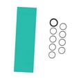 thumbnail image 2 of jiaping Heat Shrinkable Sleeve Heat Shrink Tube with Rubber Rings Versatile Easy Installation Shrink Wrap Silicone for Hockey Sticks Green, 2 of 9