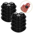 thumbnail image 2 of MOVTOTOP 8 Pcs Roulettes Adhésives en Acier Inoxydable Universelles à Coller, 2 of 8