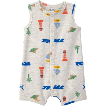 Carter's Child of Mine Baby Boy Romper, Sizes 0/3-24 Months