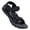 Black/Deep blue, variant on Men's Sandals Lightweight Open Toe Hiking Sandals Athletic Fisherman Comfort Sandals for Male Outdoor Blue Black