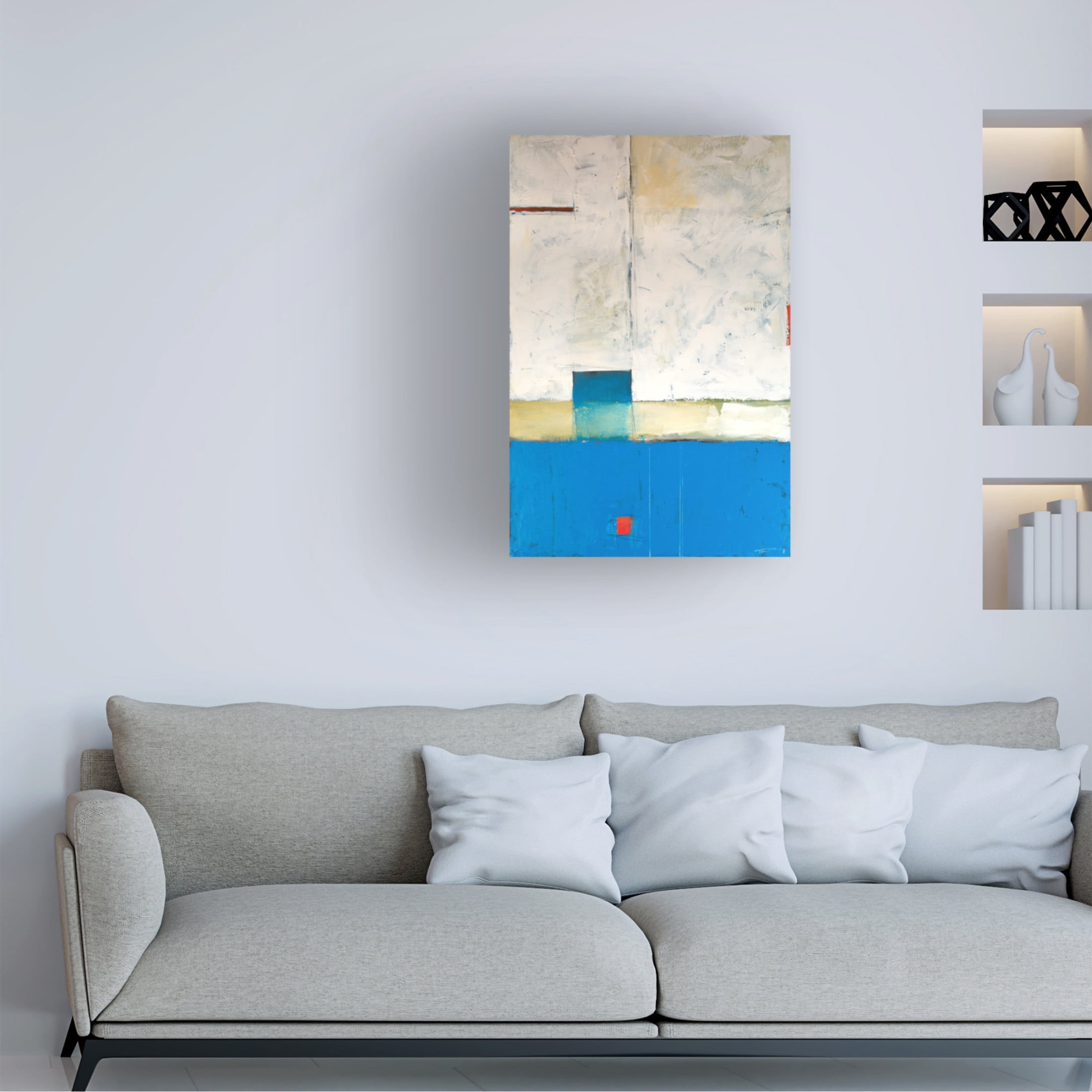 Canvas Wall Art - Tim Nyberg 'The Deep End' Wall Art for Living Room, Bedroom, or Office Décor by Trademark Fine Art - 22 x 32 Inches
