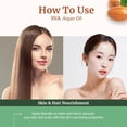 thumbnail image 3 of SVA Argan Oil Organic - 4 Fl Oz – 100% Natural Cold Pressed Organic Argan Oil - for Face, Skin Care, Hair Care, Scalp Massage & Body Massage – Carrier Oil with Dropper, 3 of 8