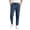 Navy -AS22, variant on Dwellite Men's Casual Pants Fit Elastic Waist Drawstring Twill Pants Straight Leg Pants with Pocket Cyan L