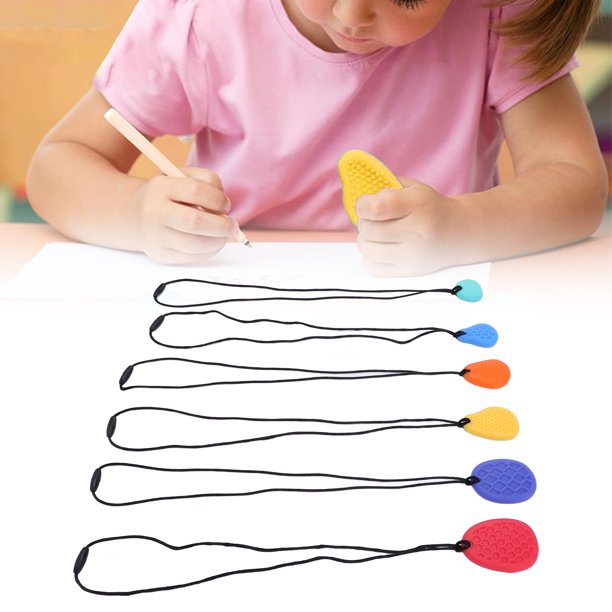 Piedras Sensoriales De Silicona, Colores Brillantes, Silenciosas, 6 Piezas De Piedras Sensoriales Para Niños Y Niñas