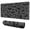 Gray Halloween Bats, variant on Long Mouse Pads for Desk,Gray Halloween Ghosts Bats and Boo Desk Mats on Top Of Desks, Desk Mouse Pad Extra Large with 3mm Non-Slip Base and Stitched Edge for Gaming,Office,Work,Home 31.5"x11.8"