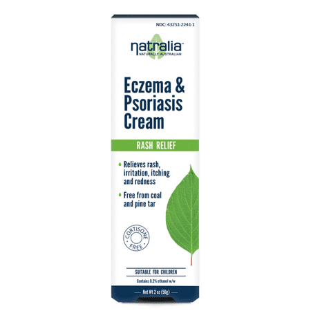 Natralia Eczema & Psoriasis Cream 2 oz Cream (Best Eczema Treatment For Kids)